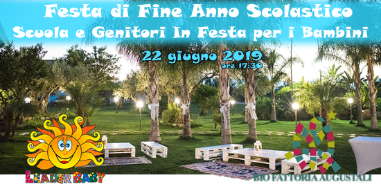 Vi aspettiAmo alla festa dei bambini a.s. 2018/19